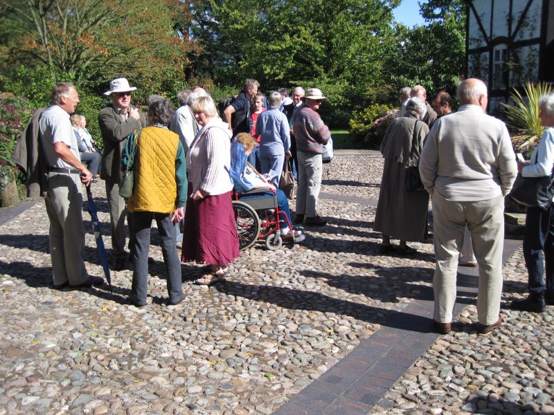 Visit by Hankelow Amenities Group to Hodnet Hall Gardens in September 2010